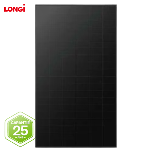 LONGi Solar Hi-MOX6MAX 60HTB 500W Half Cut Full Black 25Y