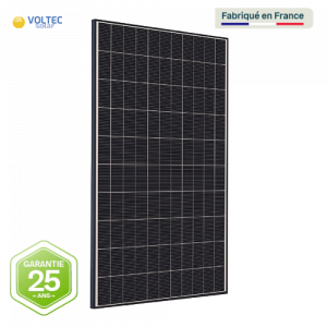 Tarka 110 VSBP 450W Cristal bifacial 14A Half-Cut Cadre noir Bi-verre Transparent entre les cellules PPE2