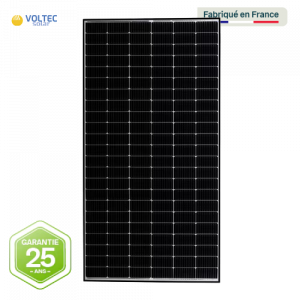 Voltec Tarka VSMD 126 395W 16A Half-Cut Cadre Noir PEP PPE2