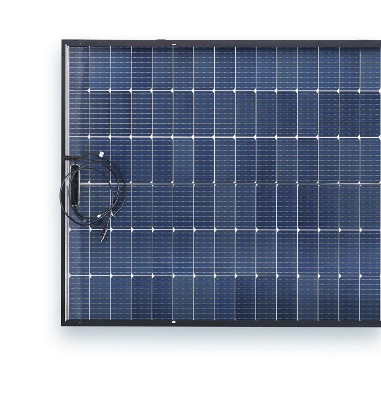 Tarka 110 VSBP 450W Cristal bifacial 14A Half-Cut Cadre noir Bi-verre Transparent entre les cellules PPE2 – Image 4